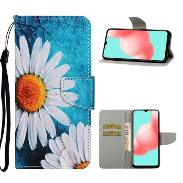 Wonderland Samsung Galaxy A12 5G flip case - Chrysanthemum Cheap