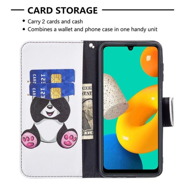 Wonderland Samsung Galaxy M32 flip case - Panda For Sale