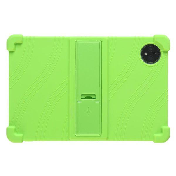 Blackview Tab 80 10.1 (2023) Tablet Case Bump Resistant Kickstand Soft Silicone Protective Cover - Green Online now