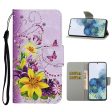 Wonderland Samsung Galaxy S21 flip case - Yellow Flower For Sale