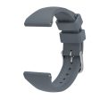 20mm Universal silicone watch strap - Dark Grey on Sale