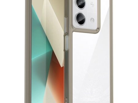 Xiaomi Redmi Note 13 smart acrylic cover - Transparent Grey Supply