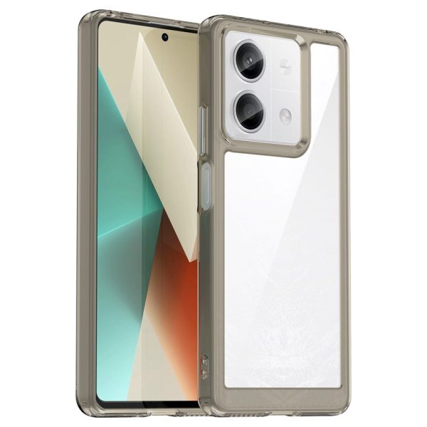 Xiaomi Redmi Note 13 smart acrylic cover - Transparent Grey Supply