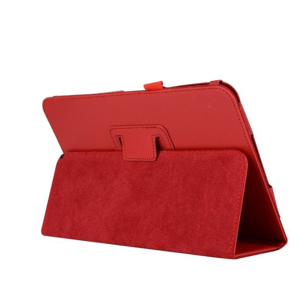 Litchi Grain Smart Leather Case Samsung Galaxy Tab A 10.1 (2016) T580 T585 - Red Online now