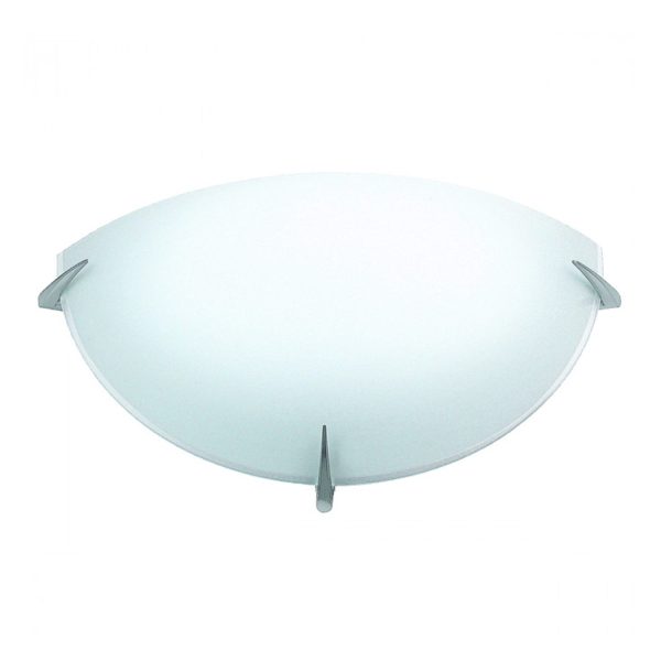 Claw LED Glass Satin Chrome 8w Wall Light Superlux Lighting - WL320-8 Hot on Sale