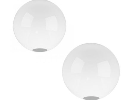 ACRYL GLOBE 450MM DIA NECKLESS For Cheap