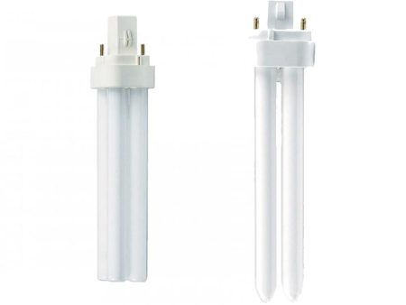 18w, 26w Fluorescent G24q-2 Globe Warm White 3000k, Cool White 4000k PLCQ-18, PLCQ-26 Online now