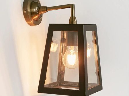 Ibiza Indoor Wall Light in Antique Brass Discount