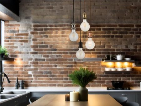 Edison Cord Pendant Light Available in 4 Colours Supply