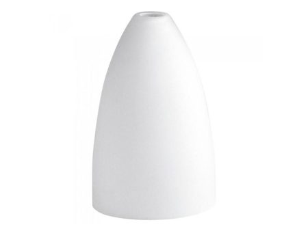 Flute Glass Shade in White Superlux Lighting - Q985 Online now