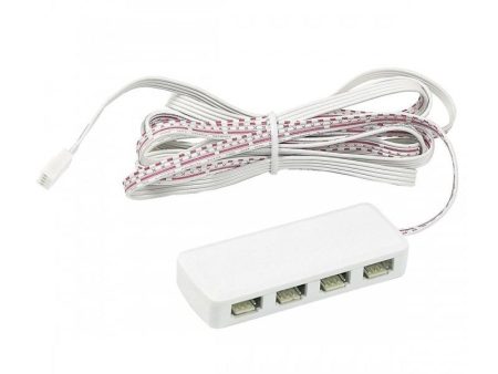 Expander Splitter For RGB LED S in White Superlux Lighting - SLED-RGBEXP on Sale